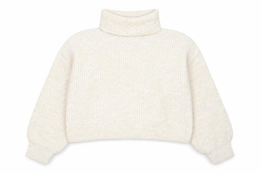 Girls UK Size 12-13 Years 915 Beige Pullover Jumper