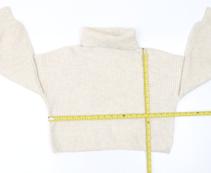 Girls UK Size 12-13 Years 915 Beige Pullover Jumper