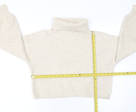 Girls UK Size 12-13 Years 915 Beige Pullover Jumper