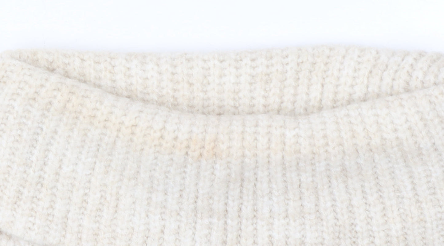Girls UK Size 12-13 Years 915 Beige Pullover Jumper