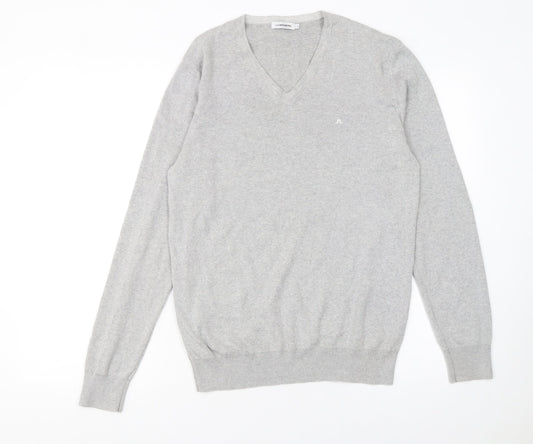 Mens UK Size M J.Lindeberg Grey Pullover Jumper