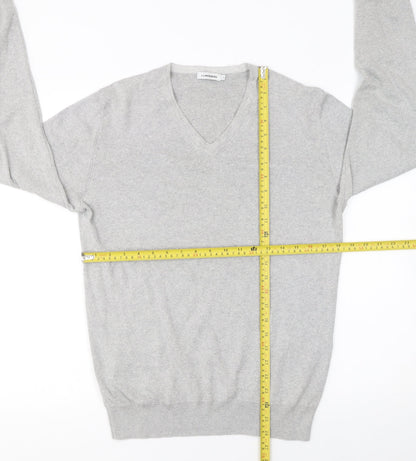 Mens UK Size M J.Lindeberg Grey Pullover Jumper