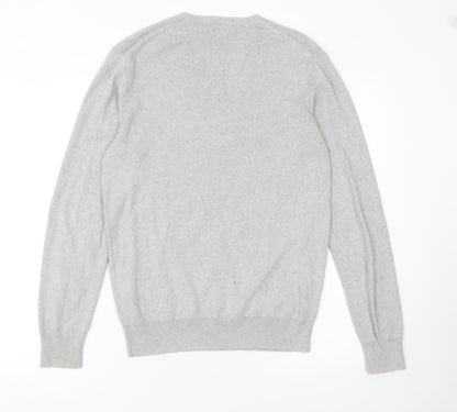 Mens UK Size M J.Lindeberg Grey Pullover Jumper
