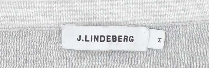 Mens UK Size M J.Lindeberg Grey Pullover Jumper