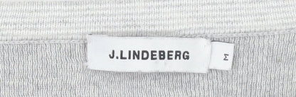 Mens UK Size M J.Lindeberg Grey Pullover Jumper