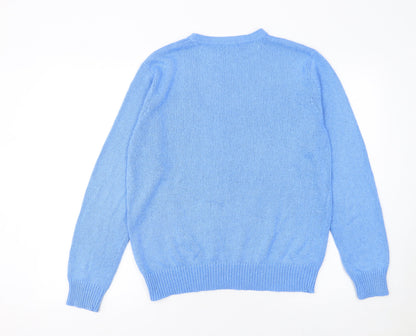 Womens UK Size 14 Berkertex Blue Pullover Jumper