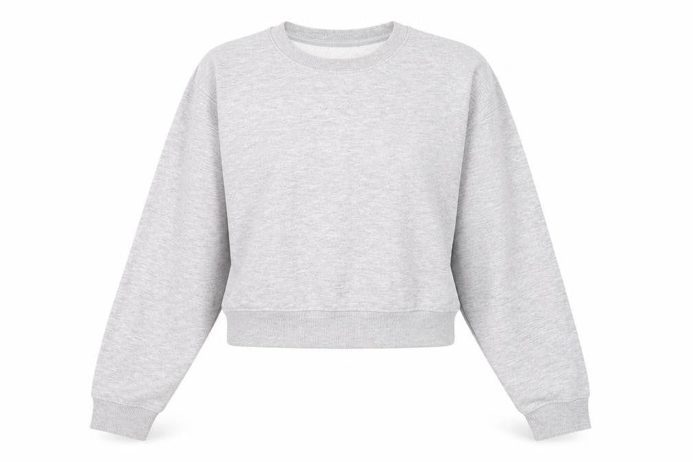 Womens UK Size M Stradivarius Grey Pullover Sweatshirt