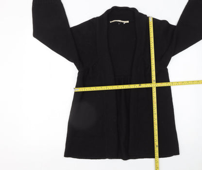 Womens UK Size 8 GARDEUR Black Cardigan Jumper