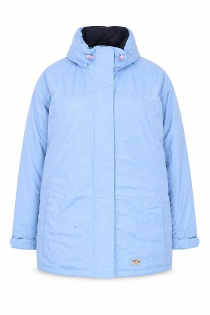 Womens UK Size 18 Arctic Storm Blue Parka Coat