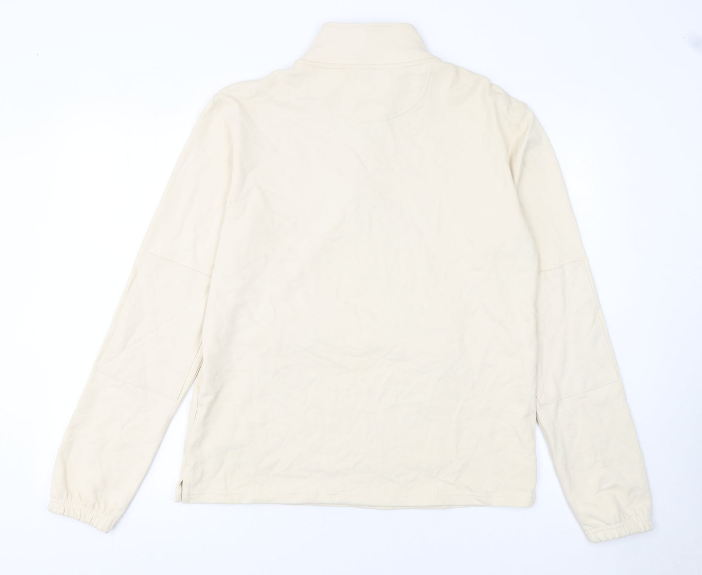 Mens UK Size S Marks and Spencer Beige Pullover Sweatshirt
