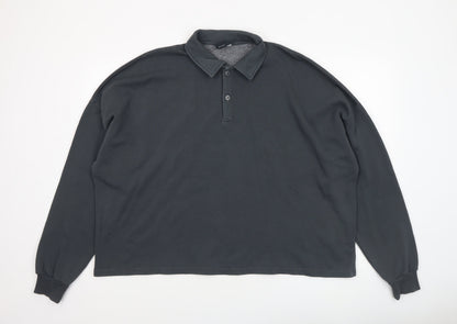 Mens UK Size M ASOS DESIGN Cotton Blend Polo Shirt