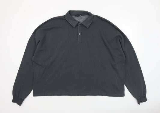 Mens UK Size M ASOS DESIGN Cotton Blend Polo Shirt