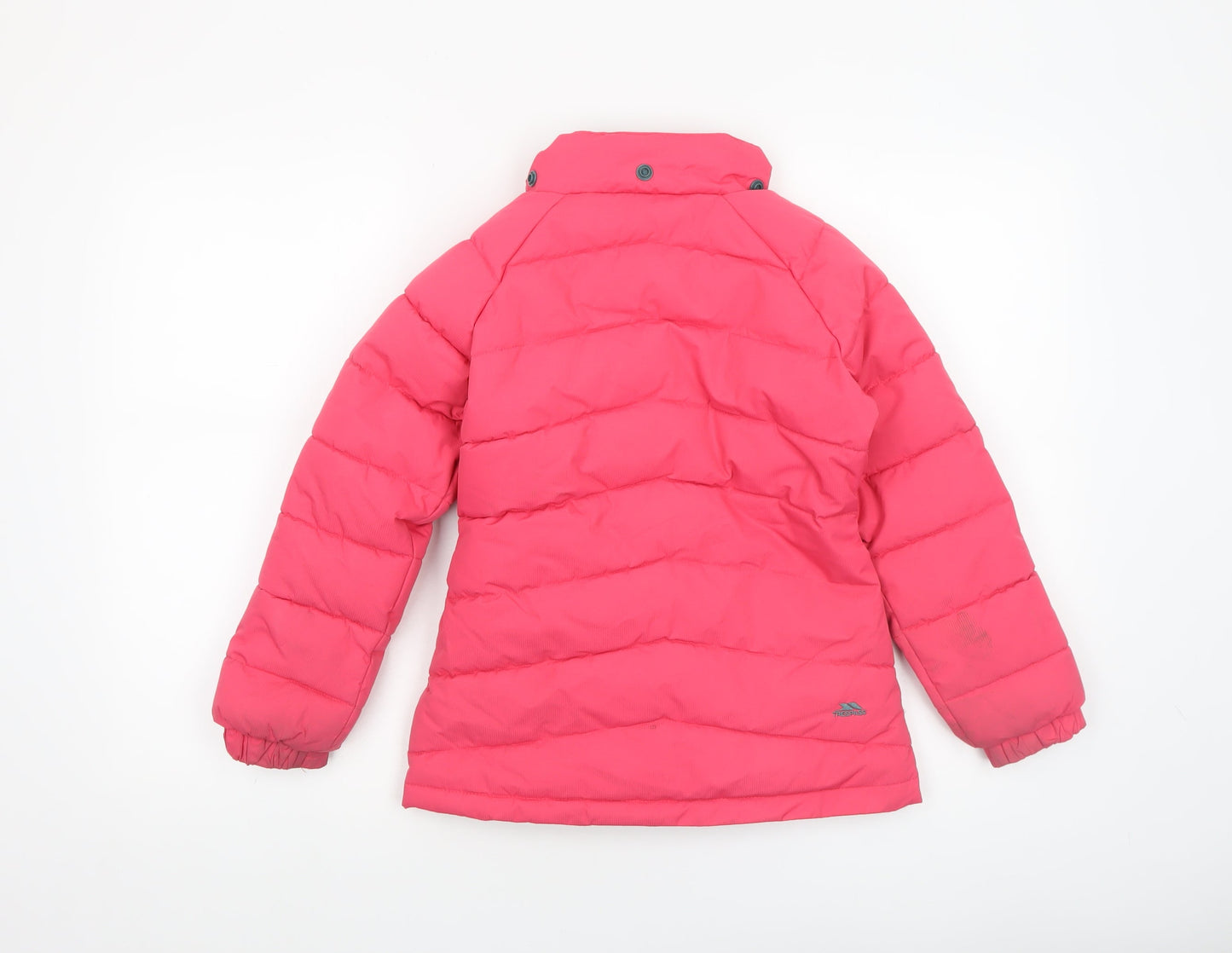 Girls UK Size 7-8 Years Trespass Pink Puffer Jacket
