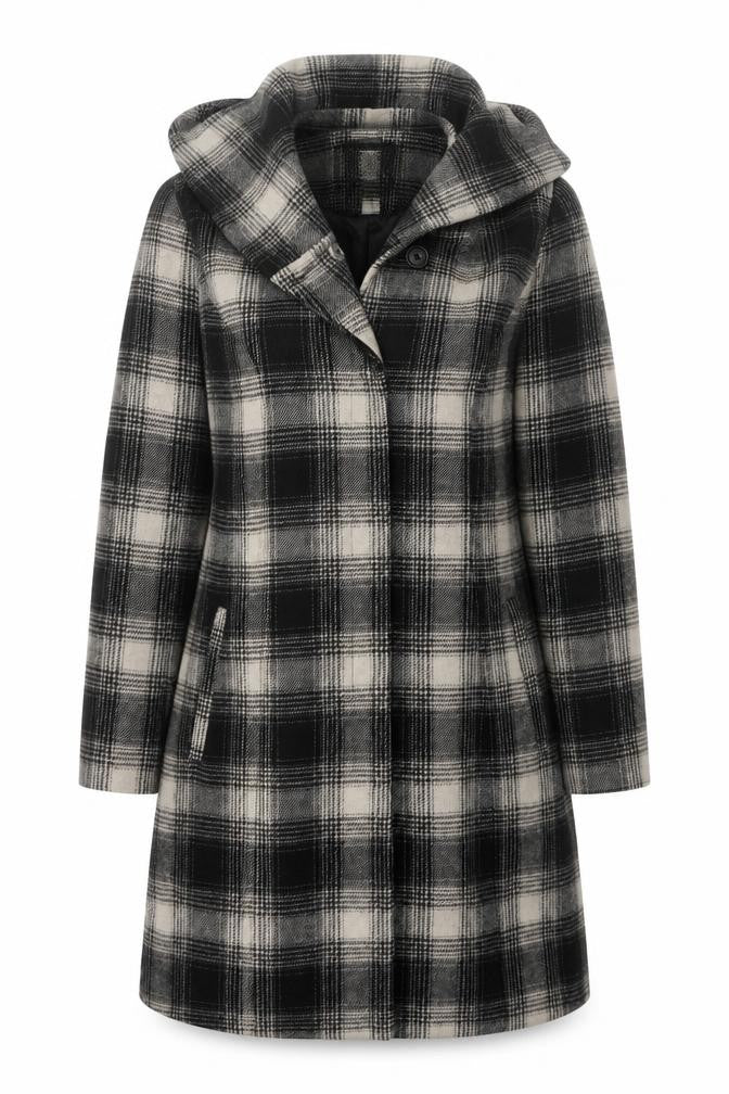 Womens UK Size 12 Cherokee Grey Overcoat