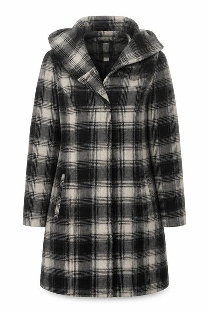 Womens UK Size 12 Cherokee Grey Overcoat