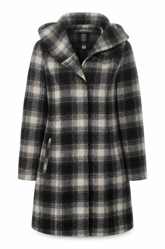Womens UK Size 12 Cherokee Grey Overcoat