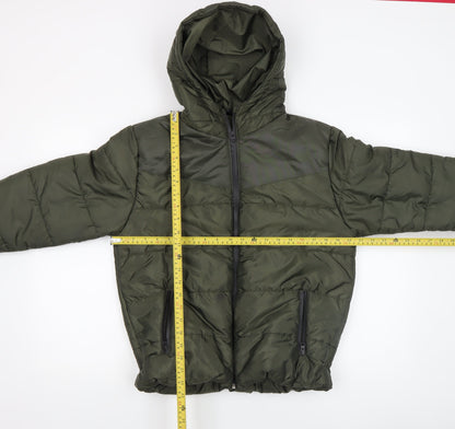 Womens UK Size XL Rising Green Puffer Jacket