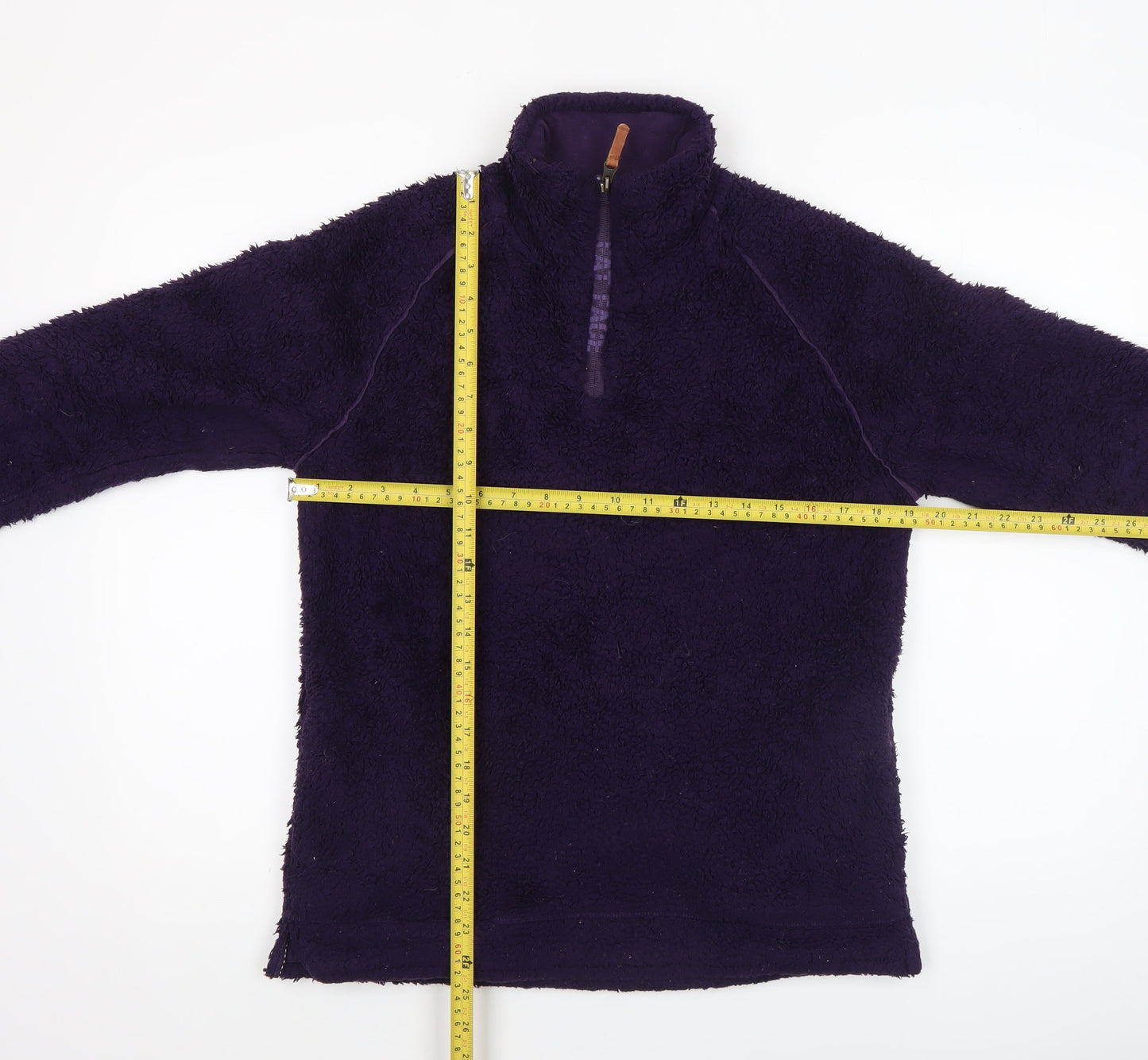 Womens UK Size 10 Fat Face Purple Pullover Sweatshirt