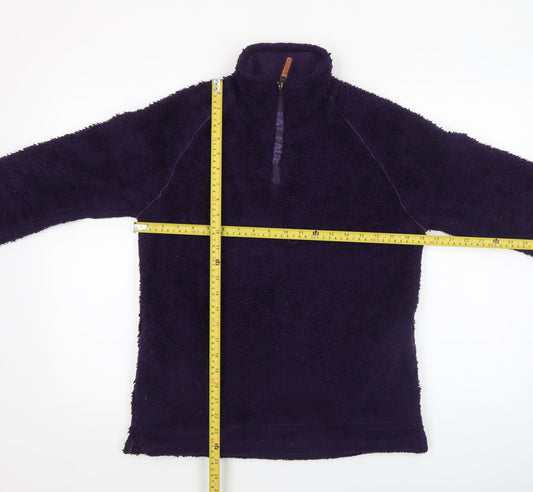 Womens UK Size 10 Fat Face Purple Pullover Sweatshirt