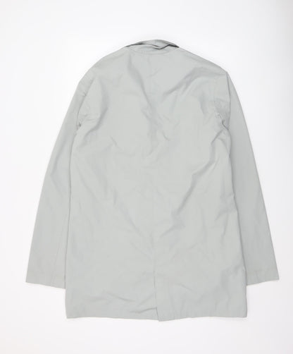 Womens UK Size L French Connection Grey Rain Coat