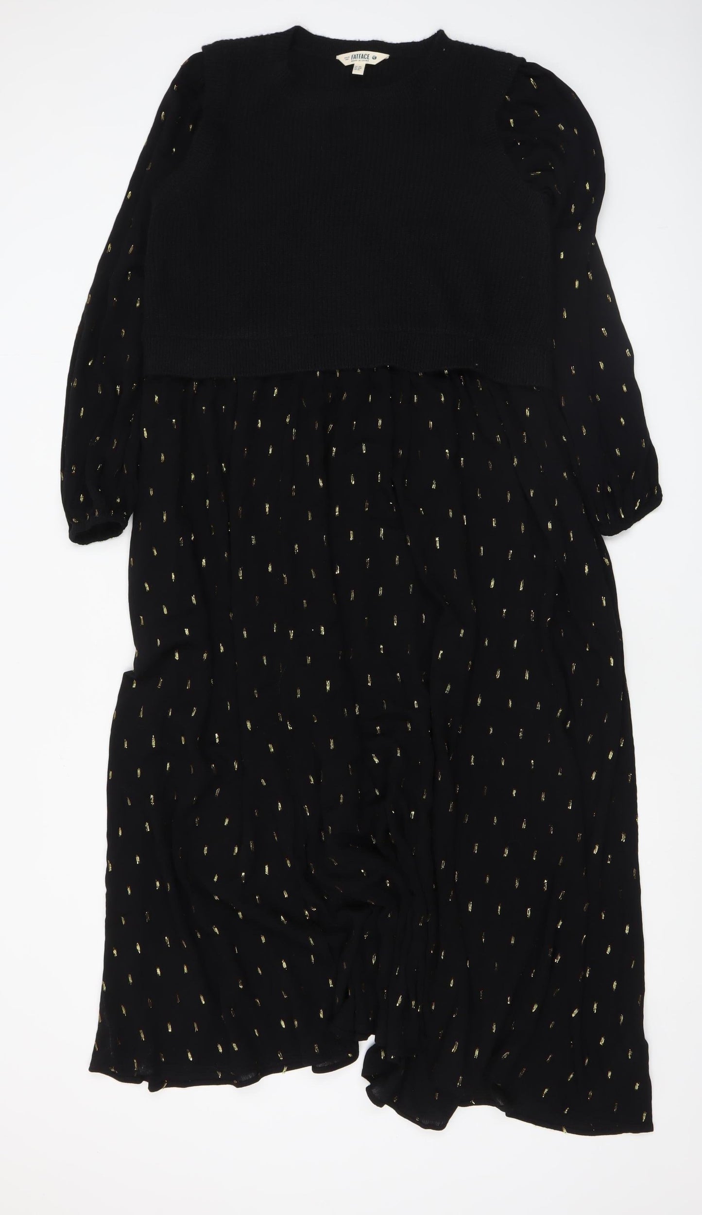 Womens UK Size 12 FatFace A-Line Dress