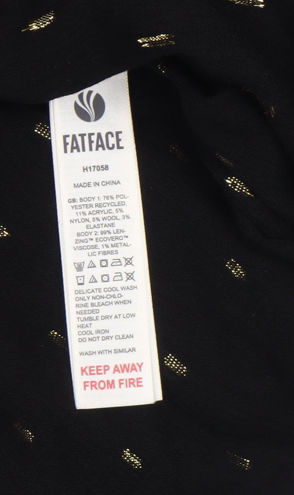 Womens UK Size 12 FatFace A-Line Dress