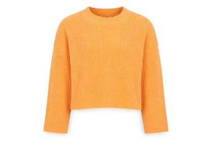 Womens UK Size L PEP&CO Orange Pullover Jumper