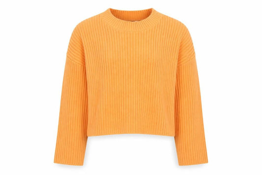 Womens UK Size L PEP&CO Orange Pullover Jumper