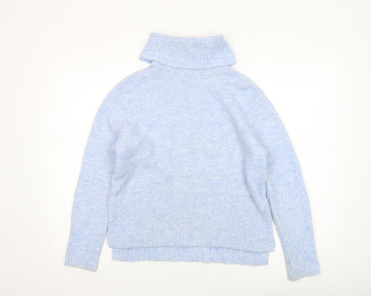 Womens UK Size 8 Miss Selfridge Blue Pullover Jumper