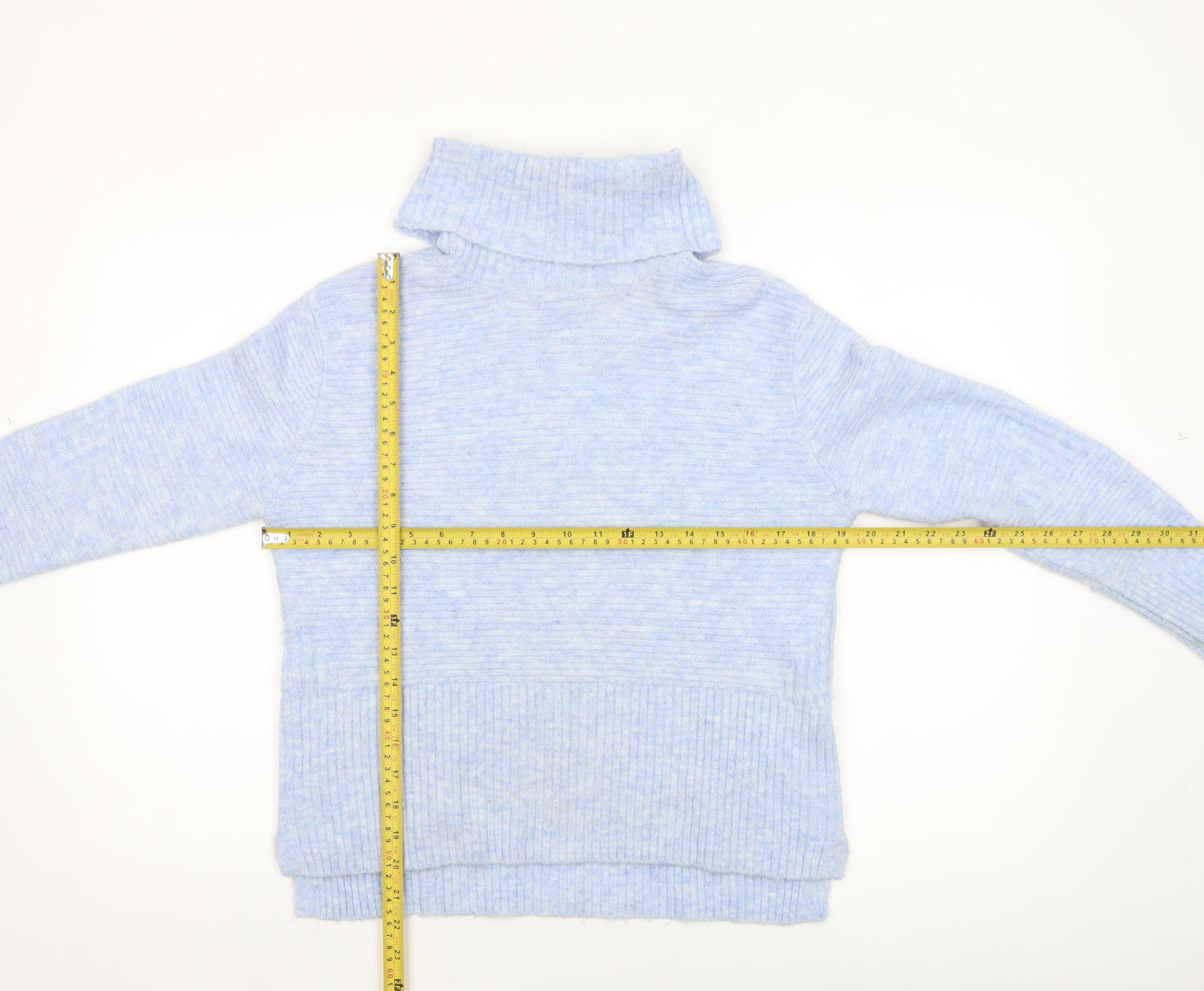 Womens UK Size 8 Miss Selfridge Blue Pullover Jumper
