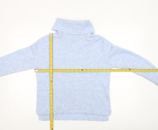 Womens UK Size 8 Miss Selfridge Blue Pullover Jumper