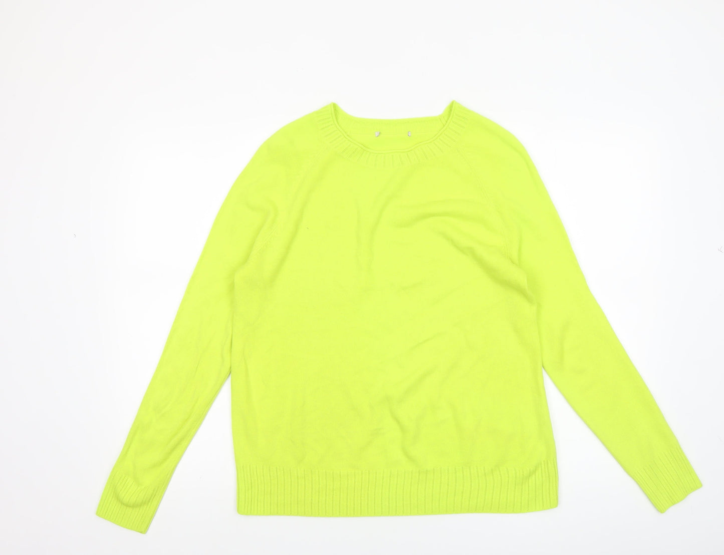 Womens UK Size 16 TU Yellow Pullover Jumper