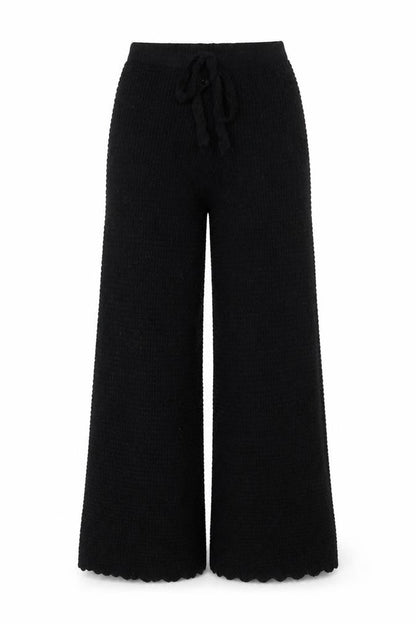 Womens UK Size S Oasis Relaxed Fit Casual Black Trousers