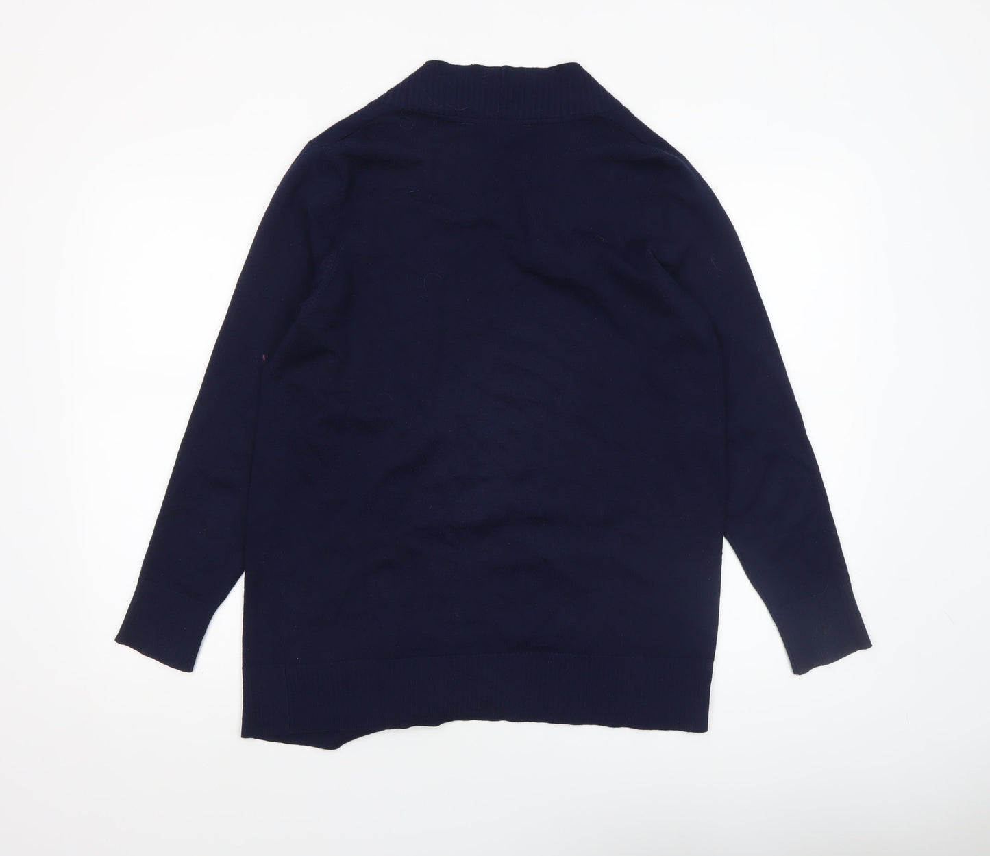 Womens UK Size 14 Bonmarché Blue Cardigan Jumper