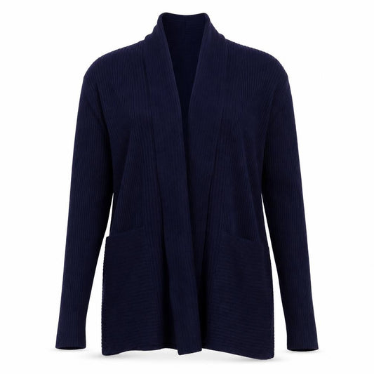 Womens UK Size 8 John Lewis Blue Cardigan Jumper
