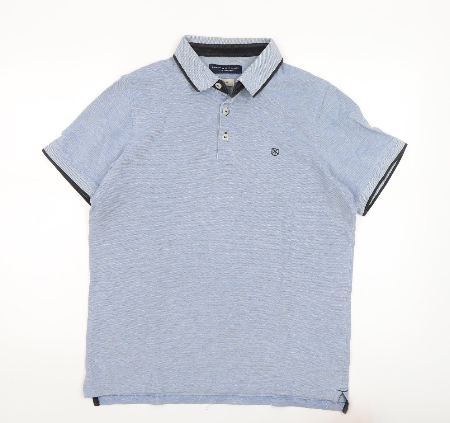 Mens UK Size L JACK & JONES 100% Cotton Polo Shirt
