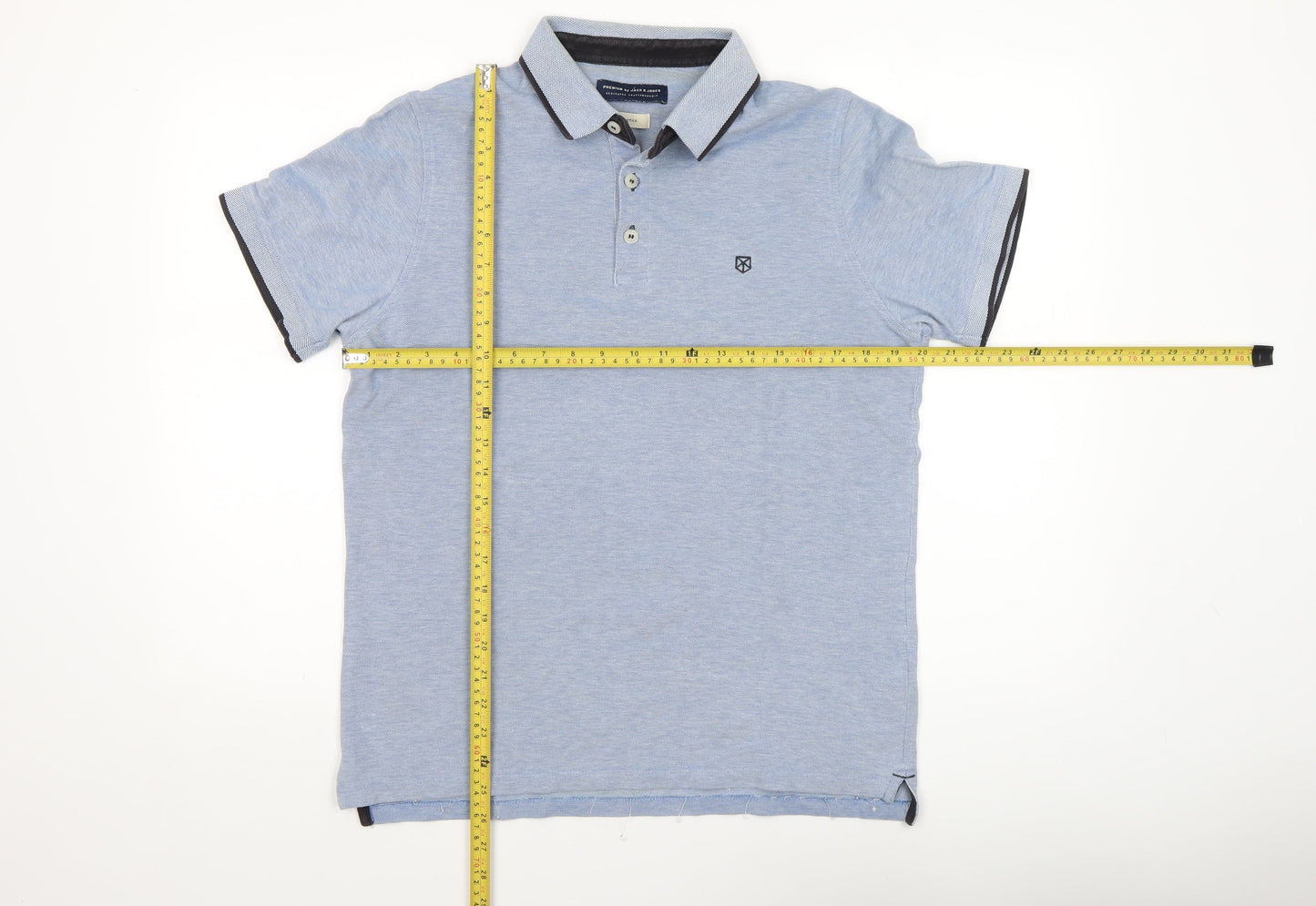 Mens UK Size L JACK & JONES 100% Cotton Polo Shirt