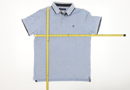 Mens UK Size L JACK & JONES 100% Cotton Polo Shirt
