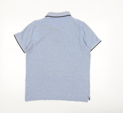 Mens UK Size L JACK & JONES 100% Cotton Polo Shirt