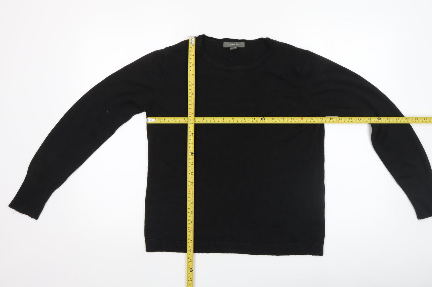 Womens UK Size M Primark Black Pullover Jumper