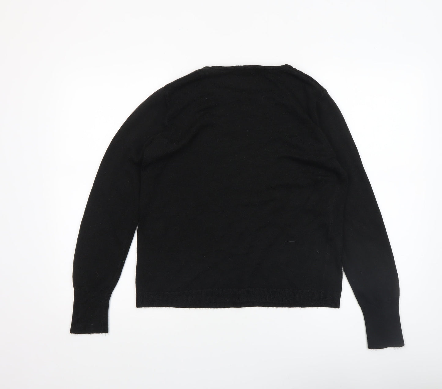 Womens UK Size M Primark Black Pullover Jumper