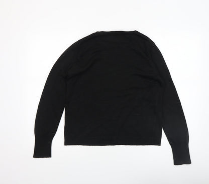 Womens UK Size M Primark Black Pullover Jumper