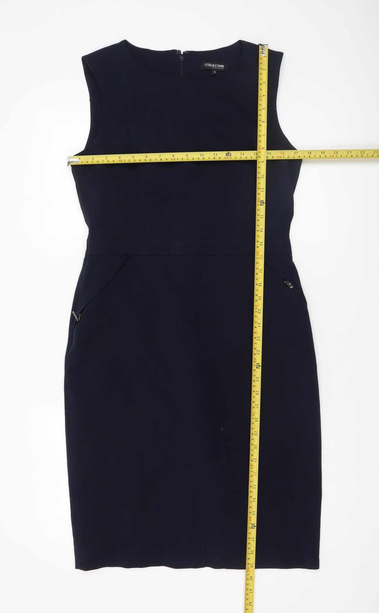Womens UK Size 12 Debenhams Sheath Dress