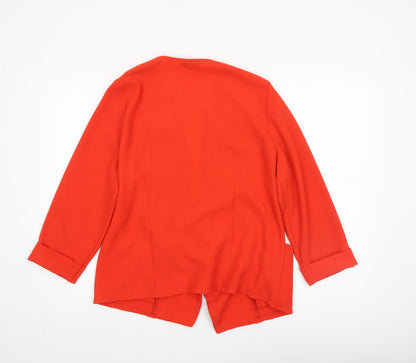 Womens UK Size L Wallis Regular Red Blazer