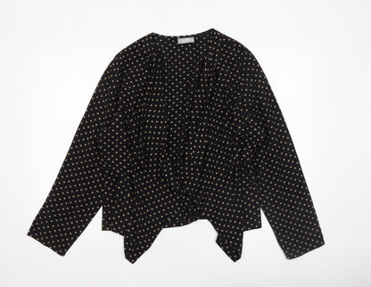 Womens UK Size L Wallis Black Basic Jacket