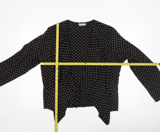 Womens UK Size L Wallis Black Basic Jacket