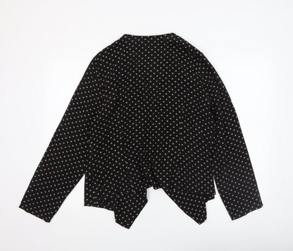 Womens UK Size L Wallis Black Basic Jacket