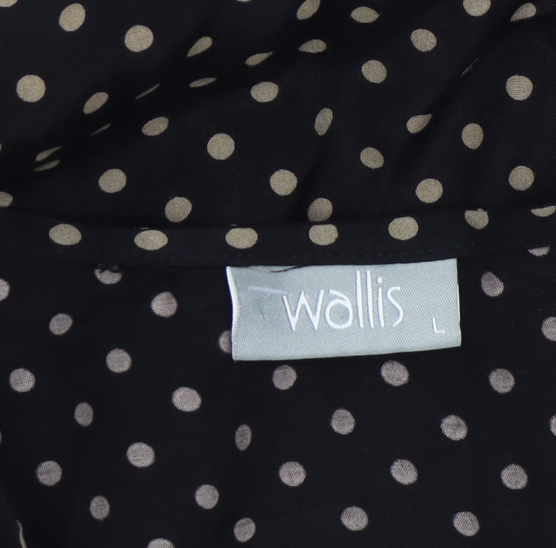 Womens UK Size L Wallis Black Basic Jacket