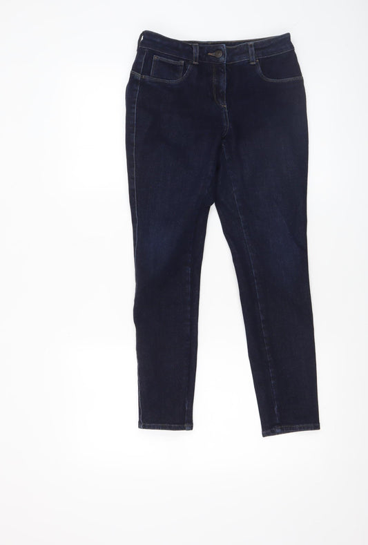 Womens UK Size 10 NEXT Slim Fit Skinny Blue Jeans