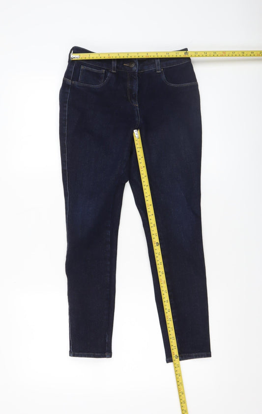 Womens UK Size 10 NEXT Slim Fit Skinny Blue Jeans